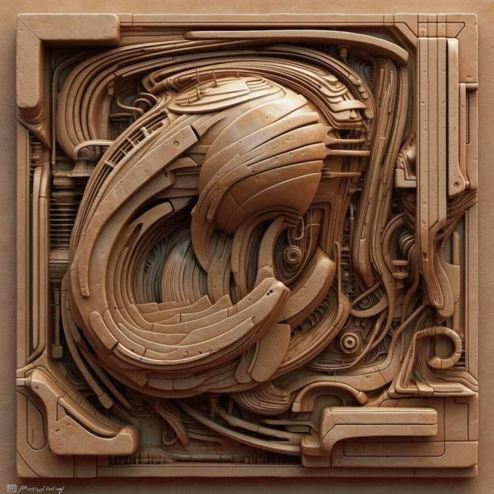 نموذج ثلاثي الأبعاد لآلة CNC 3D Art 